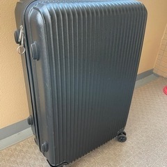 大容量スーツケース黒