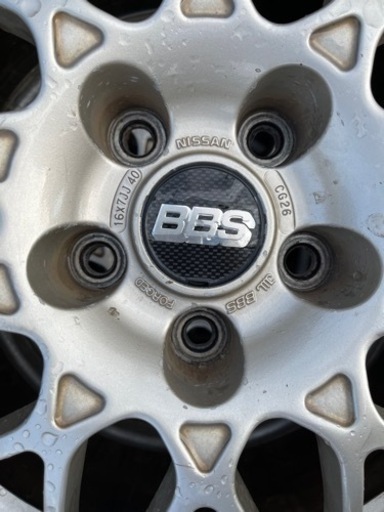 16インチ　BBS タイヤバリ山付き　美品