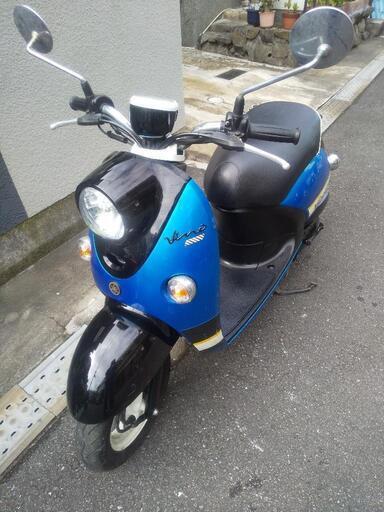 【颯爽艶青】ヤマハ vino-DX(SA37J)4ST-FI車　低燃費・高年式!! 通学・街乗りに