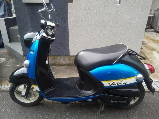 【颯爽艶青】ヤマハ vino-DX(SA37J)4ST-FI車　低燃費・高年式!! 通学・街乗りに