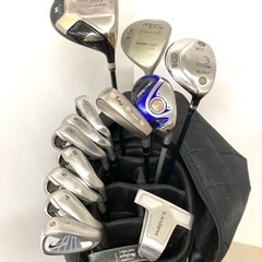 【値下げ！】◆MacGregar マグレガー 等◆ゴルフクラブ 全14本セット＋ 純正キャディバッグ