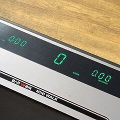 (Y)北大前! 札幌 引取 BAR WING/バーウィング MINI WALK/ミニウォーク 軽量スリム ウォーキングマシン/ルームランナー トレーニング エクササイズ 中古