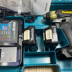 中古 マキタ　TD111D 10.8V  充電式 インパクトドライバー　フルセット