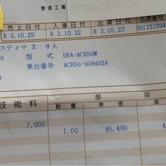 新品！エスティマＸ右ヘッドライト