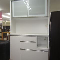 R082 NITORI キッチンボード、食器棚、幅120cm 美品