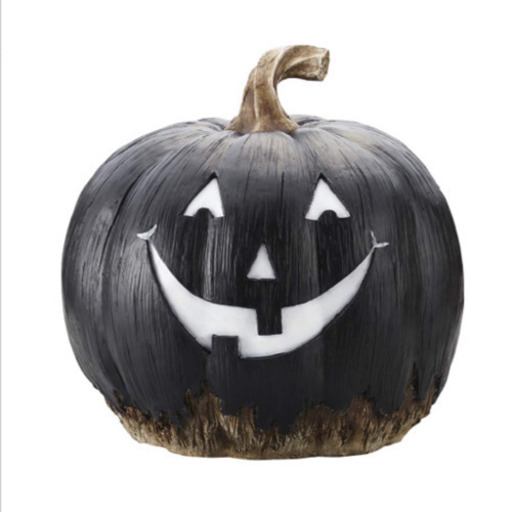 ★新品★ ハロウィン　パンプキンオブジェL  ブラック