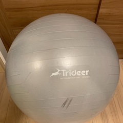 バランスボール65センチ（リング付き）Trideer グレー