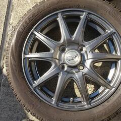 ご成約?最終価格❗️軽用?165/55R14 冬タイヤセット 極上品