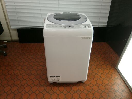 ID 988141　洗濯機シャープ8.0Kg　２０２０年製　ES-GV8D