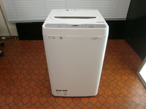 ID 978054　洗濯機シャープ4.5Kg　２０１９年製　ES-GE4C