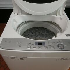 ID 978054　洗濯機シャープ4.5Kg　２０１９年製　ES-GE4C