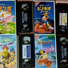 【ネット決済】ディズニーアニメVHSビデオテープ19本(中古)