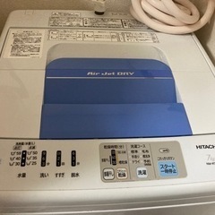 洗濯機 7kg  2015年製 取引中