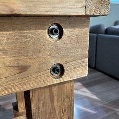 クラッシュゲート★受注輸入ダイニングテーブル、作業台