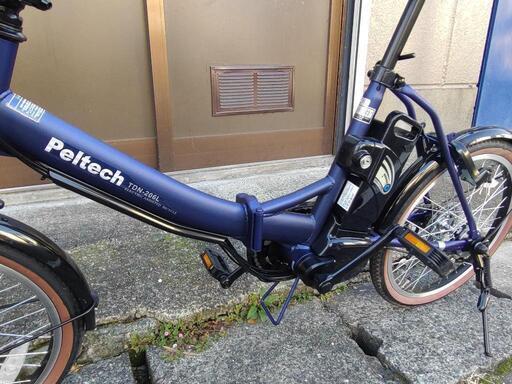 PELTECH 電動アシスト自転車 TDN-206L ネイビー 20インチ 今年の7月