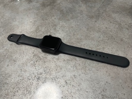 Apple Watch Series 5（GPSモデル）- 44mmスペースグレイアルミニウムケースとブラックスポーツバンド