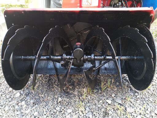 札幌発 8馬力中型除雪機 ヤナセ スノースロワー808S 市内配達します
