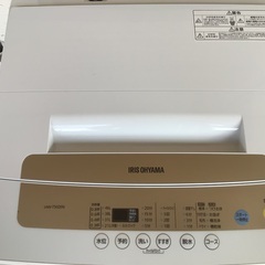アイリスオオヤマ全自動洗濯機　5キロタイプ　2021年製　新品同様