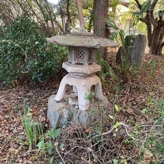 石灯籠 ① 庭石 日本庭園 ガーデニング ディスプレイ 和風 灯...