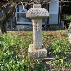 石灯籠 ② 庭石 日本庭園 ガーデニング ディスプレイ 和風 灯...