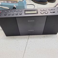SONY　CDラジオ　ラジカセ　ZS-E30　中古　リサイクルシ...