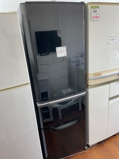 送料・設置込み　冷蔵庫　370L MITSUBISHI 2010年