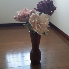 造花と花瓶