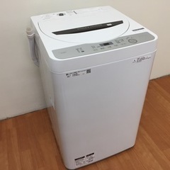 SHARP 全自動洗濯機 4.5kg ES-GE4C K04-05