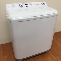 Haier ２槽式洗濯機 4.5kg JW-W45E K04-07