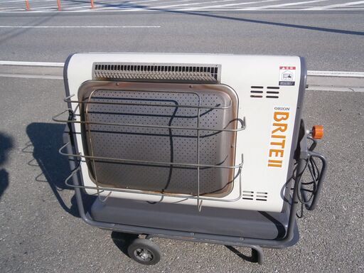 ☆中古品 ORION オリオン機械 石油ストーブ ジェットヒーター HR330G 100V 動作問題なし 塗装 乾燥☆