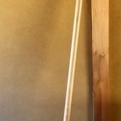 木製丸棒　直径約4cm×長さ1.7M
