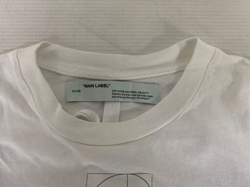【Off-White】オフホワイト Tシャツ T-SHIRTSドリップアロー オーバーサイズ クルーネックTシャツ メンズ