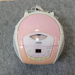 TDK LoR ポータブルCDラジオ ピンク SP-CD8211PK