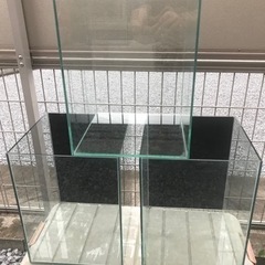 【ネット決済】ガラス水槽　450×300×300