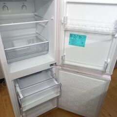 X6016 冷凍冷蔵庫 冷蔵庫 Haier ハイアール JR-NF148B 148ℓ 2018年製