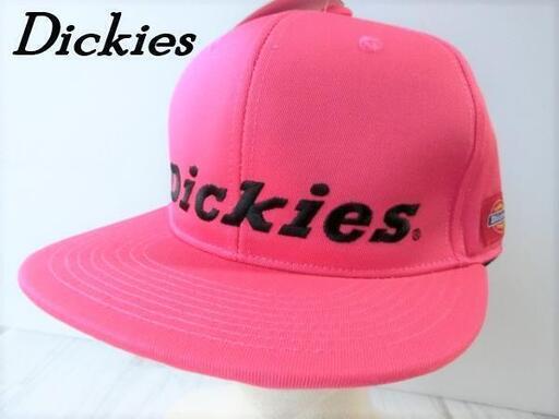 Dickies ディッキーズ ユニセックス フロント刺繍ツイルローキャップ スナップアジャスター付き ピンク Fサイズ 57 59cm Siitake01 白銀の小物 帽子 の中古 古着あげます 譲ります ジモティーで不用品の処分