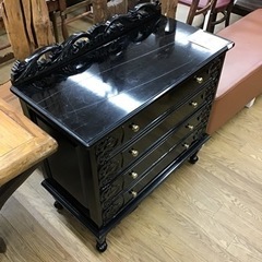 KK-10【ご来店頂ける方限定】猫脚 クラシカル4段チェスト