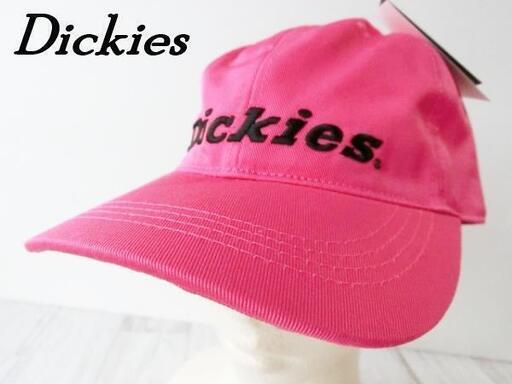 Dickies ディッキーズ ユニセックス フロント刺繍ツイルローキャップ ベルトアジャスター付き ピンク Fサイズ 57 59cm Siitake01 白銀の小物 帽子 の中古 古着あげます 譲ります ジモティーで不用品の処分