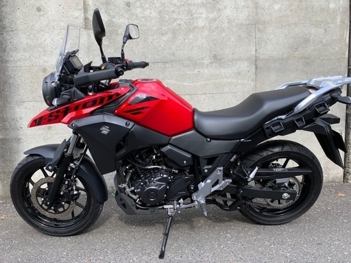 美車　Vストローム250 自賠責令和4年8月　トップケース付