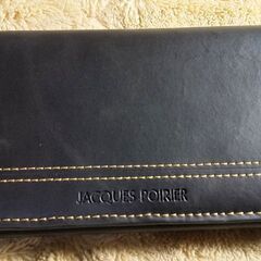 JACQUES POIRIER/ジャック ポワリエ 牛革メンズ長財布