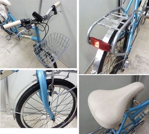 ビアンキ 自転車 ミニベロ 20インチ PISA Bianchi ピサ 7速 ライト 