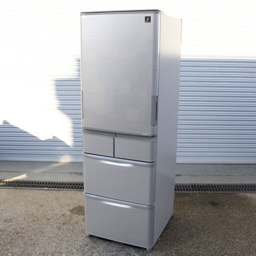 T998) ★高年式★ SHARP 5ドア 412L 2020年製 幅60 スリム プラズマクラスター SJ-W412F-S シャープ ノンフロン冷凍冷蔵庫 家電 キッチン