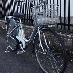 動作・良品＞ヤマハ・PAS電動アシスト自転車26インチ・3段変速 ・充電 