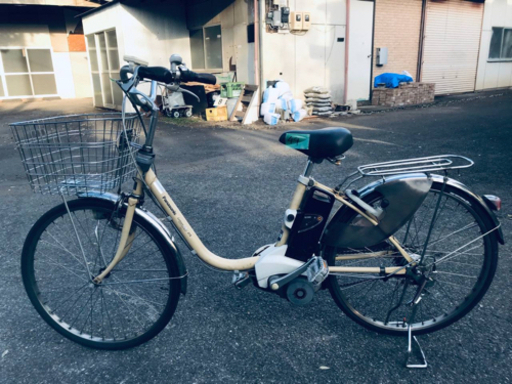 44番  電動自転車✨ Panasonic ビビ END43‼️