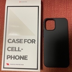 iPhone12 miniケース 黒 新品