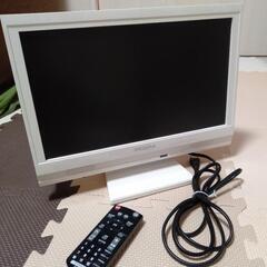 16型テレビ　リモコン付き　prd-la103-16w