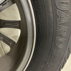 アイスタイヤ4個セット アルファード使用