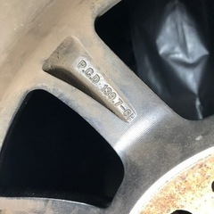 ハイエース　社外アルミホイール