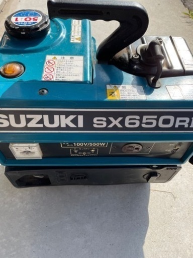 スズキ小型発電機/ＳＸ６５０ＲⅡ・５０Ｈｚ