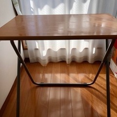 折りたたみ式　テーブル机